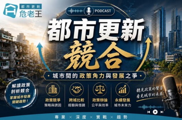 都市更新競合：城市間的政策角力與發展之爭