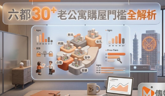 六都30+老公寓購屋門檻全解析｜台北自備款454萬最驚人，台南成數最低僅73%