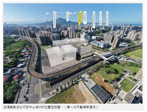  淡海房市要噴了？淡江大橋通車倒數 捷運局祭「輕軌V07開發案招商」 