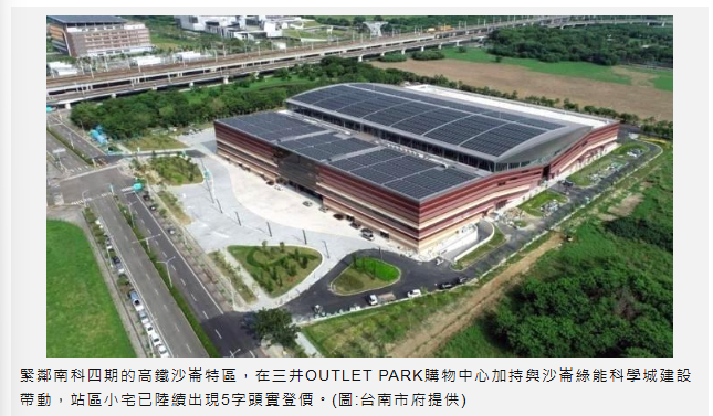 531公頃沙崙生態科學園區推動開發 待政院核定再辦環評 特區小宅站5字頭