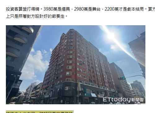 3980萬當道具　投資客靠「錨定效應」多賺200萬