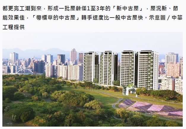  地段不再是唯一？「帶標章」新中古屋房價更強韌！專家揭轉手速度 