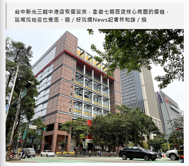  百貨龍頭復業竟也影響房市？台中「推案爆發區」出現 