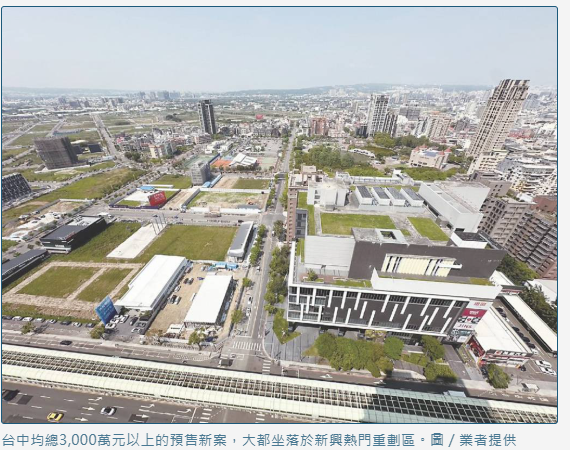 台中品牌建商出招 吸引自住客買單