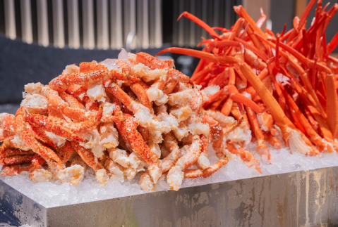 第三間「島語」插旗桃園！雪蟹腳、野生沙公、魚子醬帆立貝通通吃到飽