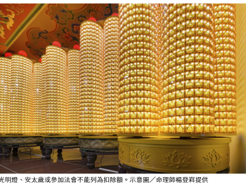 2026報稅／香油錢可以、點光明燈不行？捐贈扣除額眉角一次看