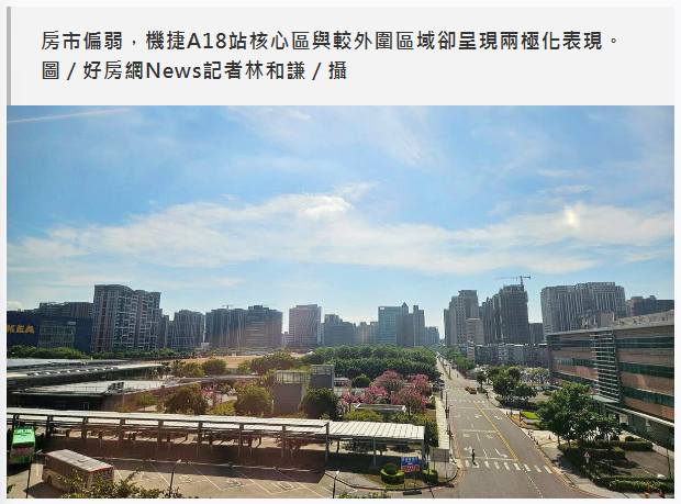  桃園青埔房市兩極化　降價逃命與堅挺支撐區共存 