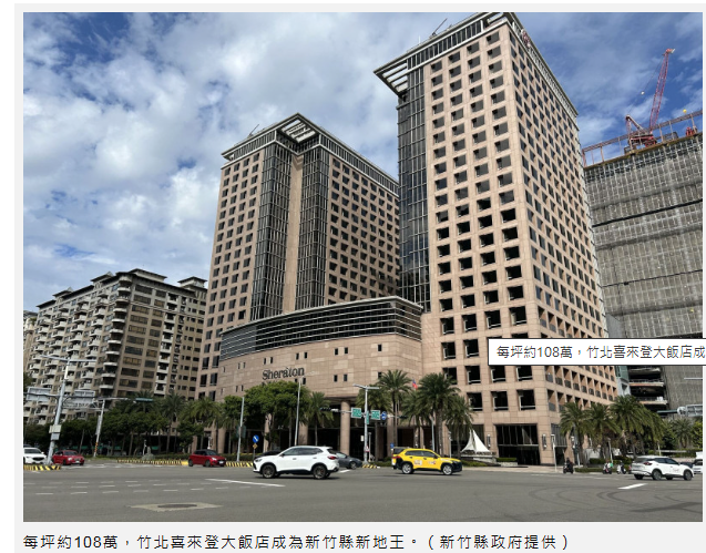 新竹縣新地王換人做、每坪約108萬！115年公告地價平均調漲7.09％