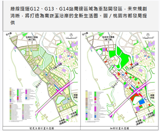  獨家／桃園綠捷3站「全市型規劃、公設」一次說明白！新型生活圈、重要幹道都有 