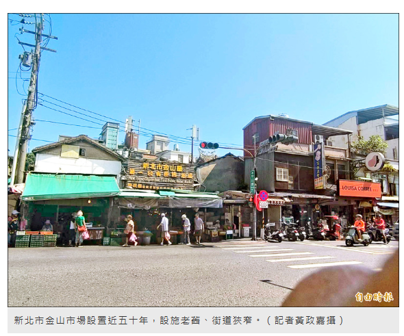  金山市場改建 地主批恐成蚊子館 