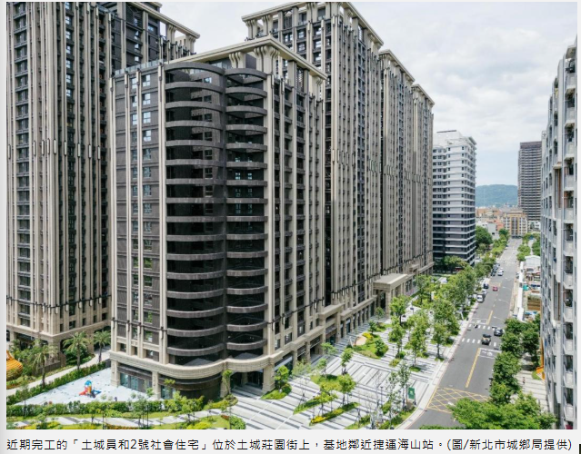  房市冷不如租！社宅最大戶數落在土城？員和2號完工近海山站 