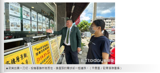  陸敬民／台灣房市也有堰塞湖？　政策組合拳卡死流動性 