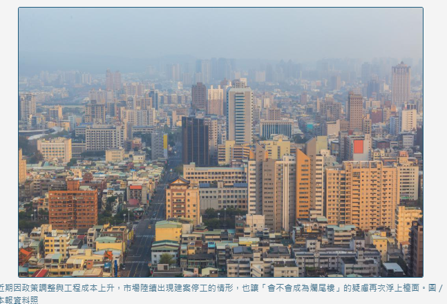  張峰榮｜市場轉冷、停工風險升高 建案不變爛尾樓的關鍵是什麼？ 