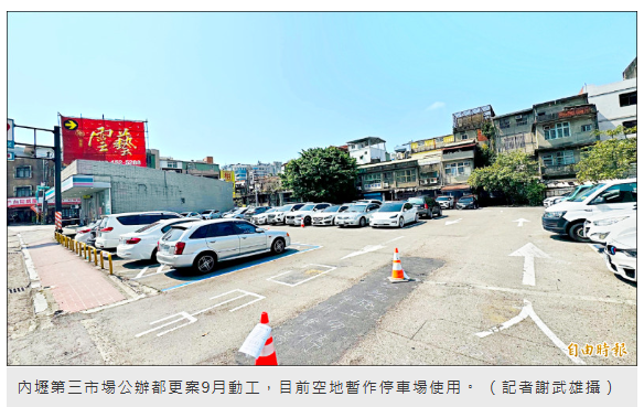  閒置逾30年 內壢第三市場都更9月動工 