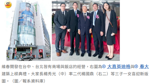  豪客的灶跤3／從土地買賣轉作資產開發 「這公司」低調經營5飯店+商場 
