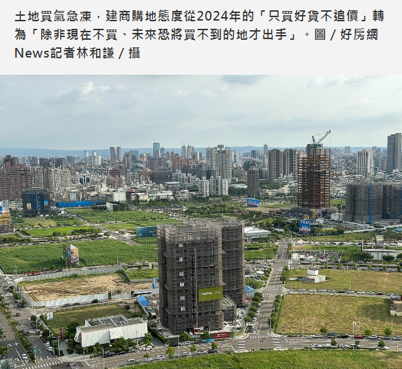 土地市況慘！　「只買好貨不追價」態度大翻轉