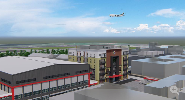  空勤總隊松山駐地新建案 整體施工進度已達41％ 