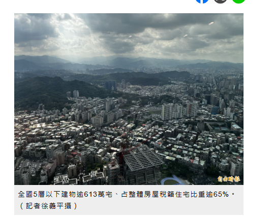 高齡困老公寓4》5樓以下公寓占比逾65％ 絕大多數沒電梯