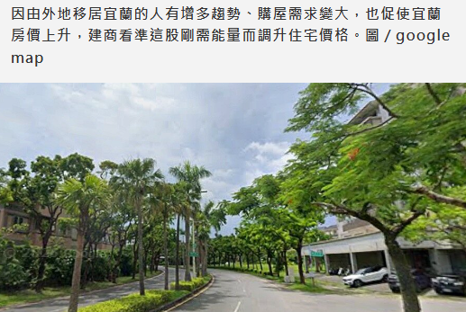 在地年輕族群更難買房　「這群人」竟也推動宜蘭房價？