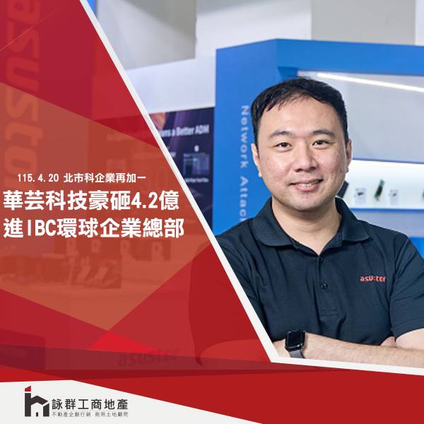 華芸科技 公告本公司取得不動產案